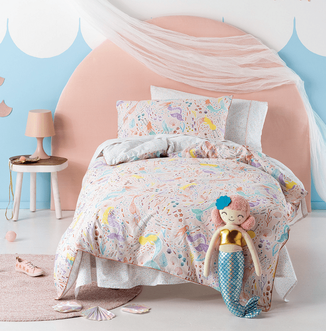 THE MERMAID - Bedsheet