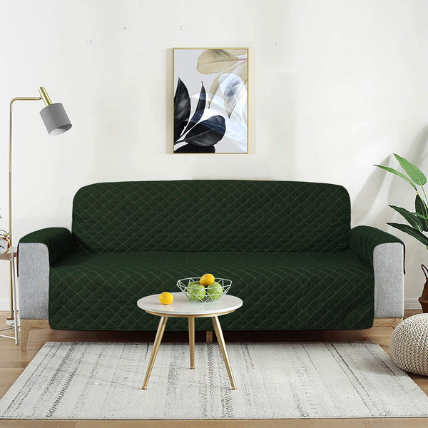 FOREST GREEN SOFA COVER