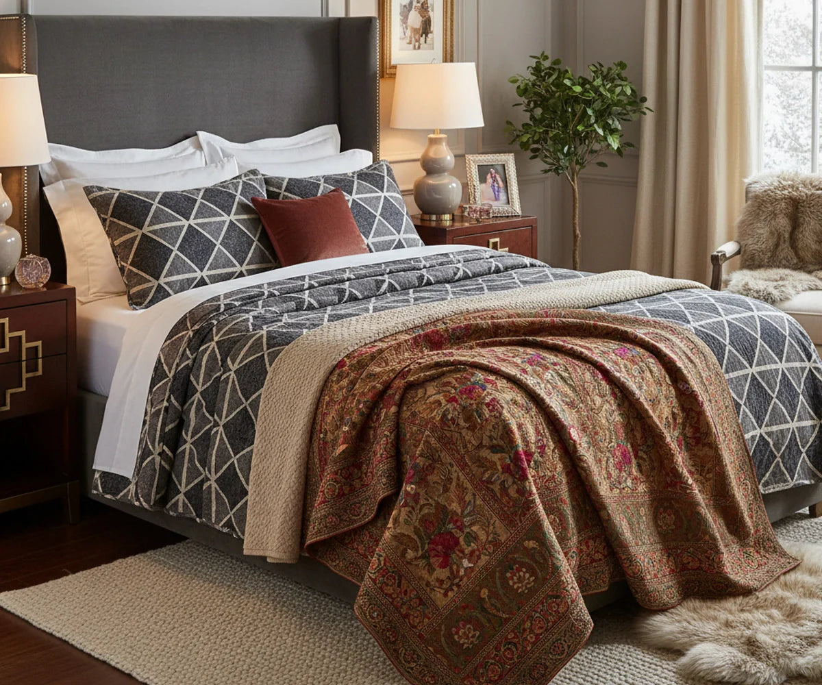 How Quilts Are Different from Traditional Razai in Pakistan – Tulips