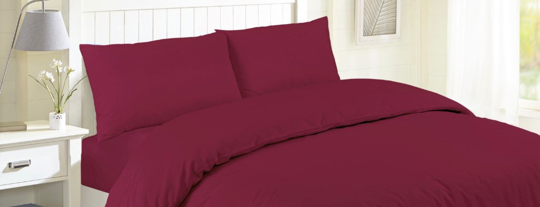 Dyed Bed Sheet Tulips