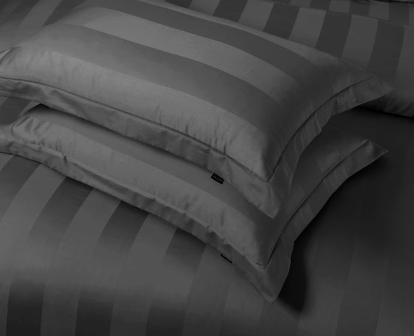 Graphite Satin - Pillow Cases