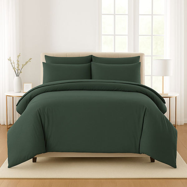 Olive Dyed - Quilt Cover Set