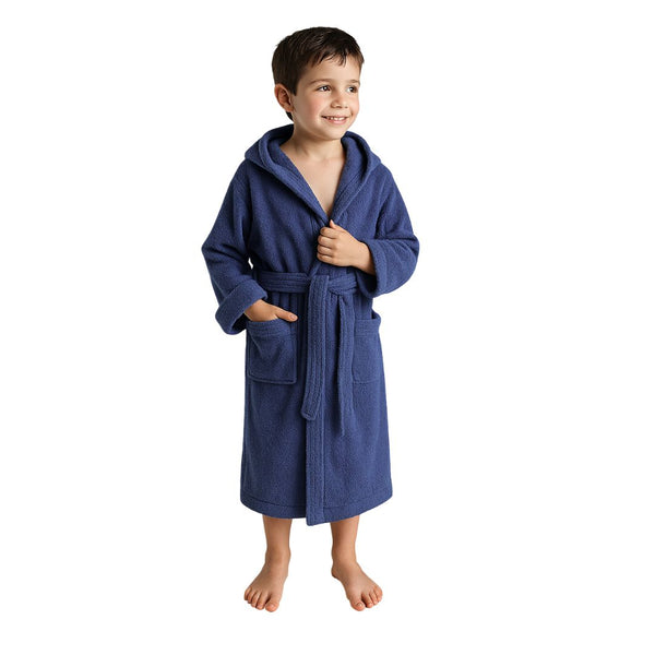 Kids Bathrobe - Blue