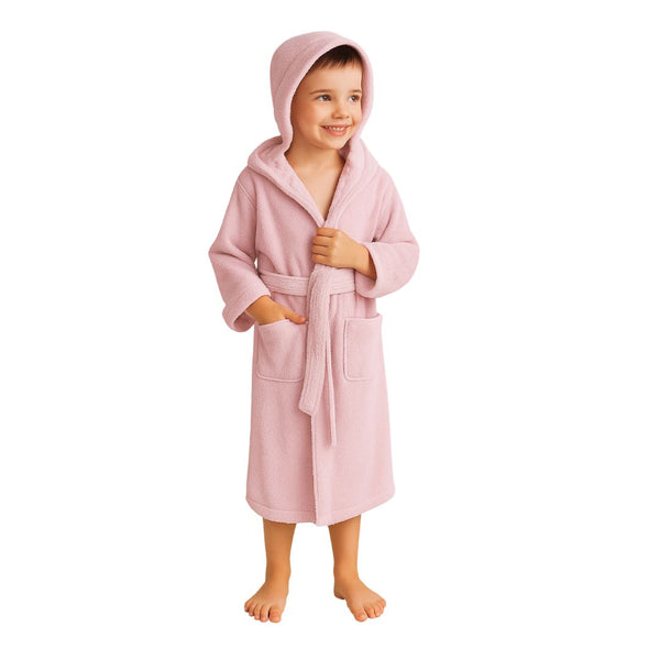 Kids Bathrobe - Pink