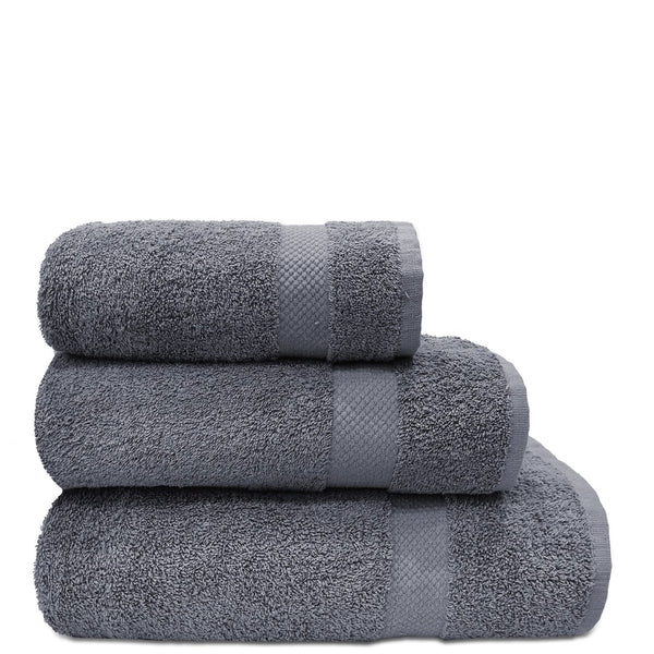 Grey Cotton Bath Towel 