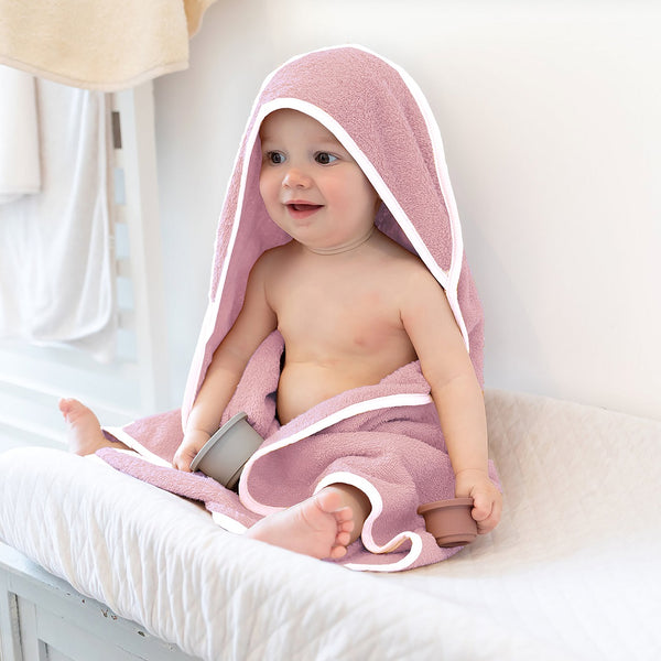 Pink - 100% Cotton Baby Cape