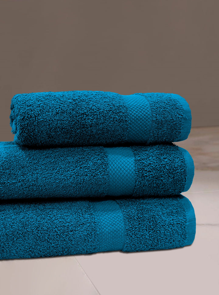 Turk Blue Cotton Bath Towel 