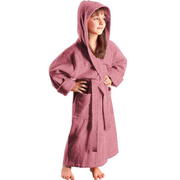 Kids Bathrobe - Rose