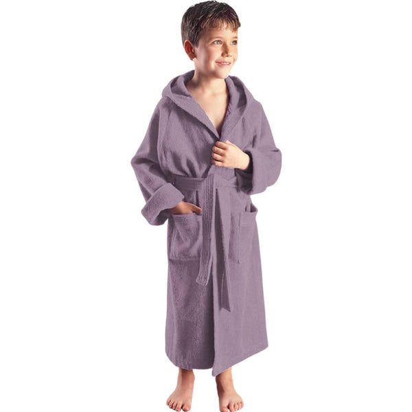 Kids Bathrobe - Dawn Pink