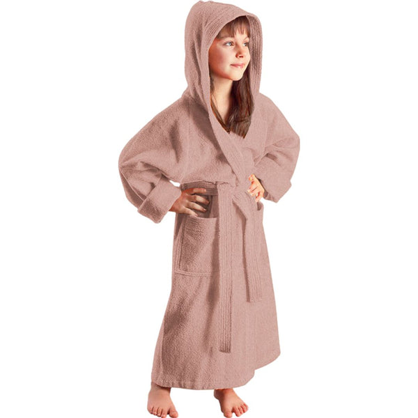 Kids Bathrobe - Peach