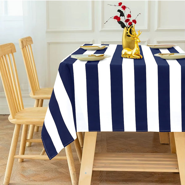 Blue Cabana - Table Cloth