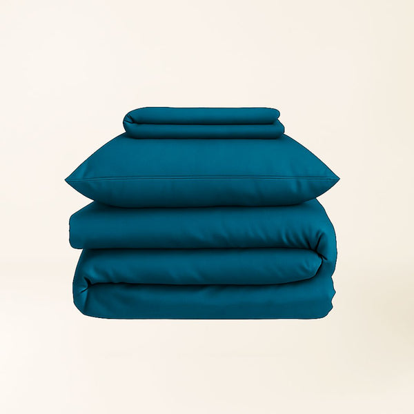 Azure Blue - Dyed Satin Set