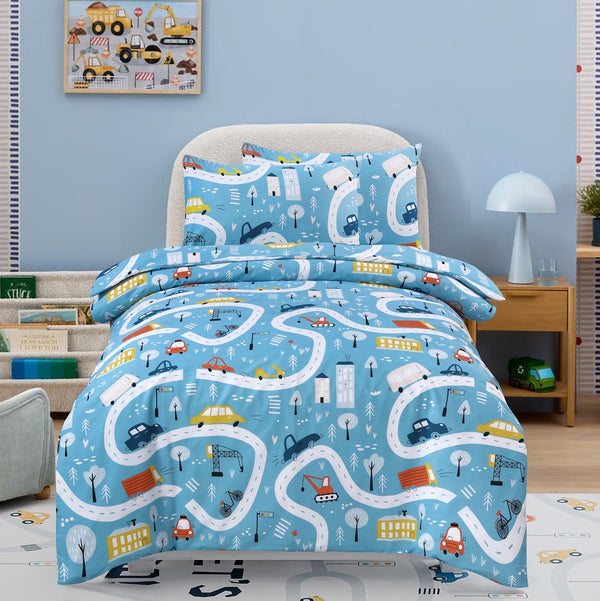 Road Lanes - Bedsheet