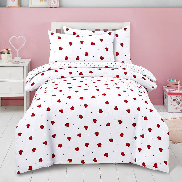 Hearts - Quilt Cover Set