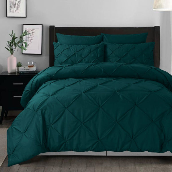 Emerald - Pintuck Quilt Cover