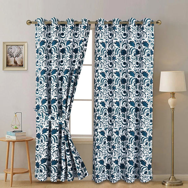 Aztec Blue - Curtains
