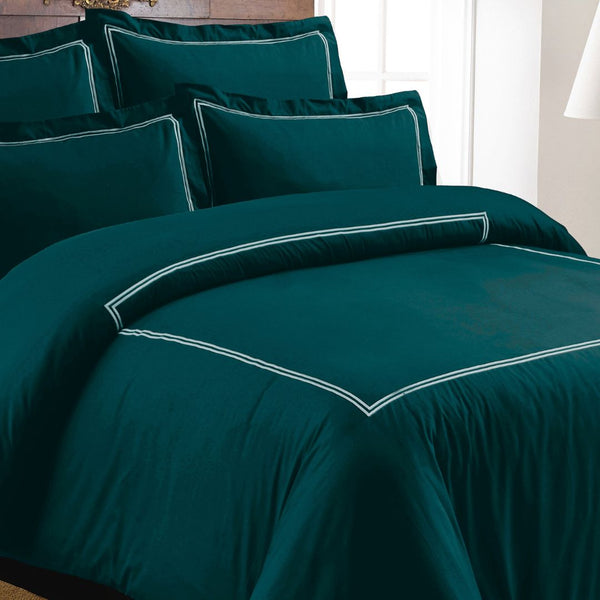 Emerald - Baratta Stitch Quilt Cover