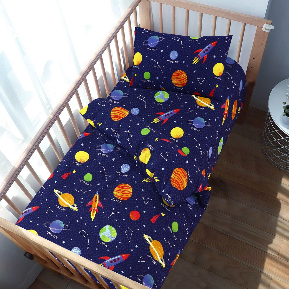 PLANET WORLD - Cot Comforter Set