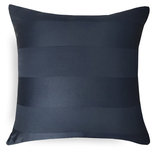 Navy Blue - Satin Cushion Cover
