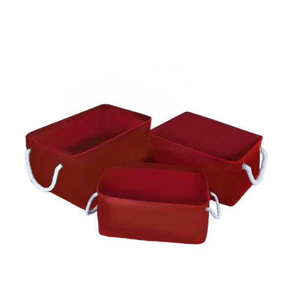 Buy Baby Storage Baskets Red Color at Best Price