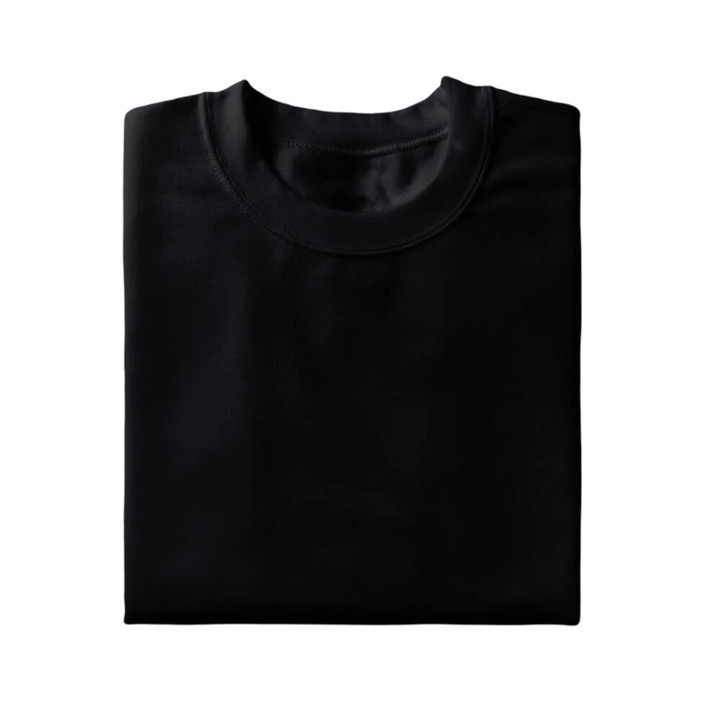 Buy Black T-shirts for Men & Women Online - Tulips