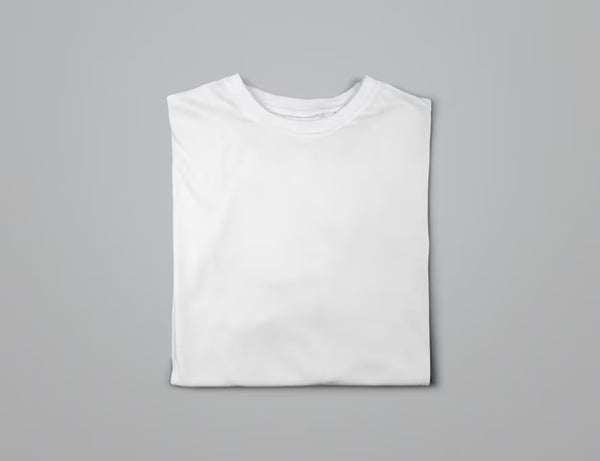 Buy White T-shirts for Men & Women Online - Tulips