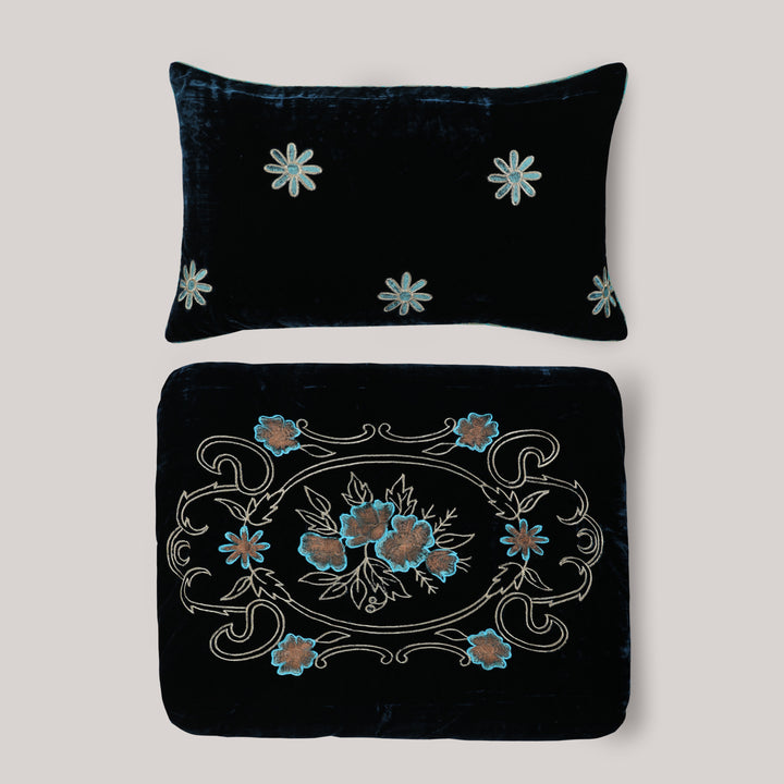 Velvet Bridal Bed Set Design Online