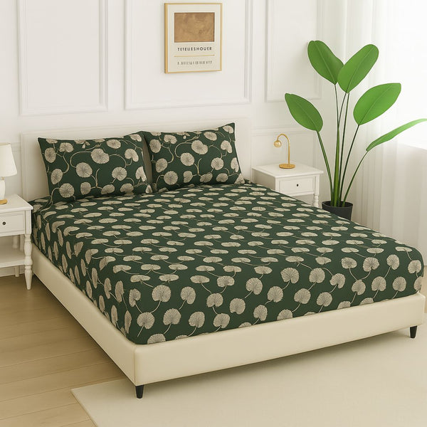 Olive Charm - Fitted Sheet