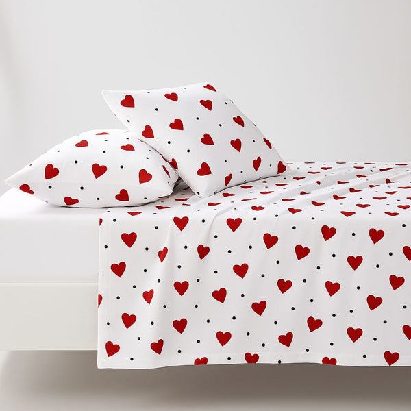 Hearts - Bedsheet