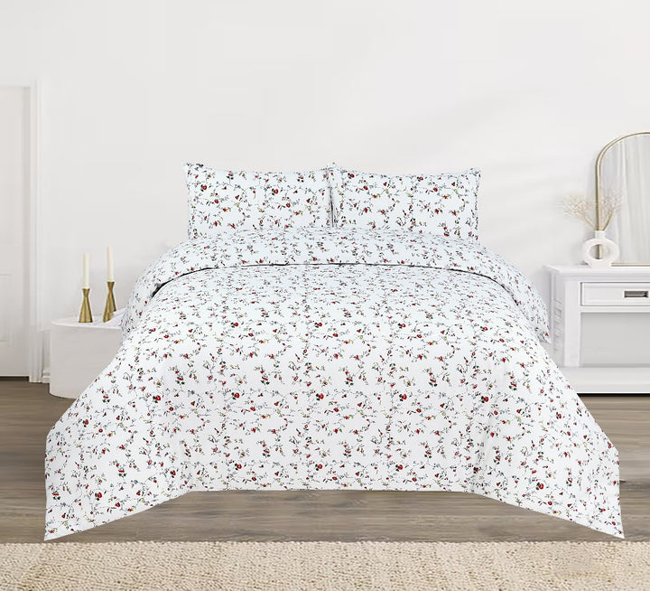 English Tea Printed Bed sheets Online in Pakistan | Tulips