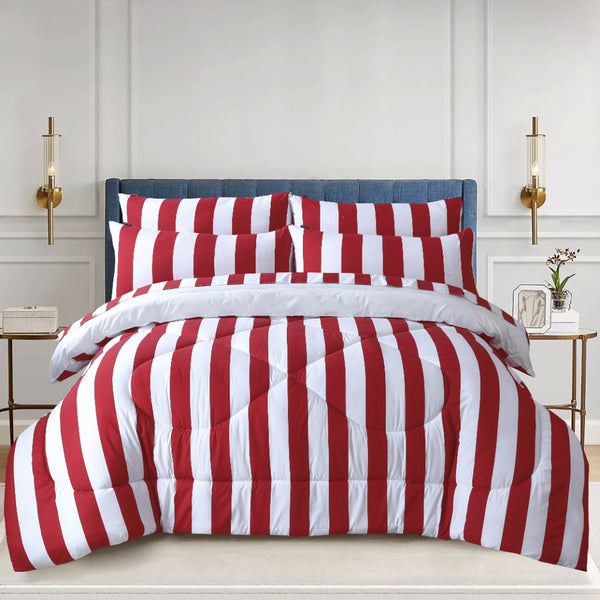 Red Cabana - Quilt Cover Set