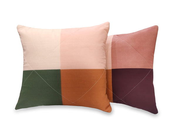 Fair Square - Quilted Cushions