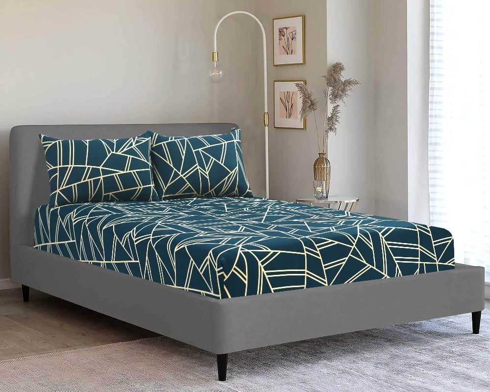 Buy Bed Fitted Sheets Eden Fitted Sheets by Tulips