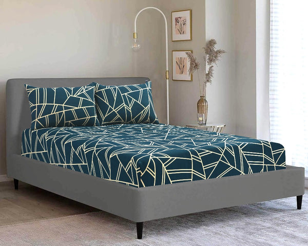 Turkish Teal - Fitted Sheet