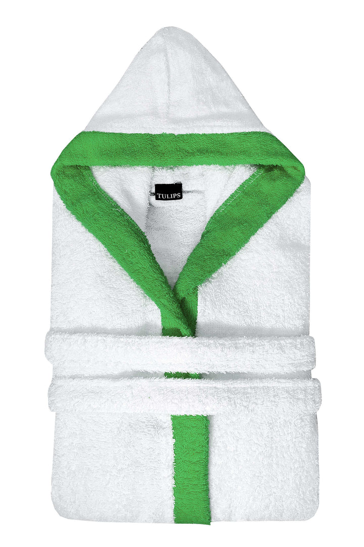 Green Stripe Bath Gown 