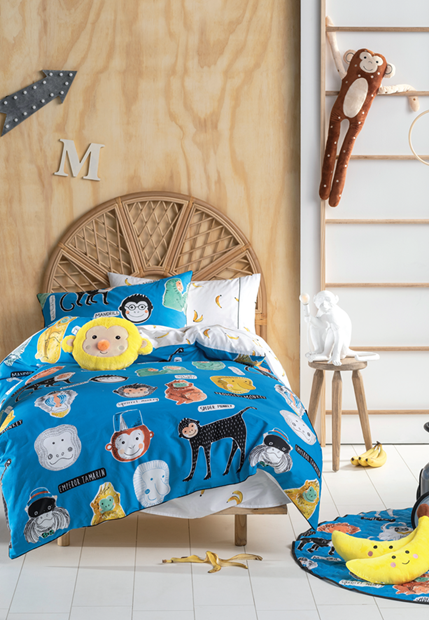 Monkey Land - Quilt Cover Set