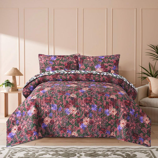 Medora Plum - Bedspread Set