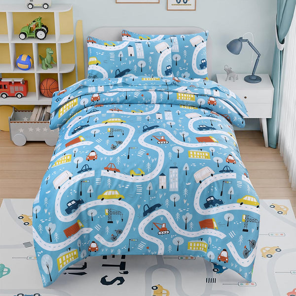 Road Lanes - Quilt Cover Set