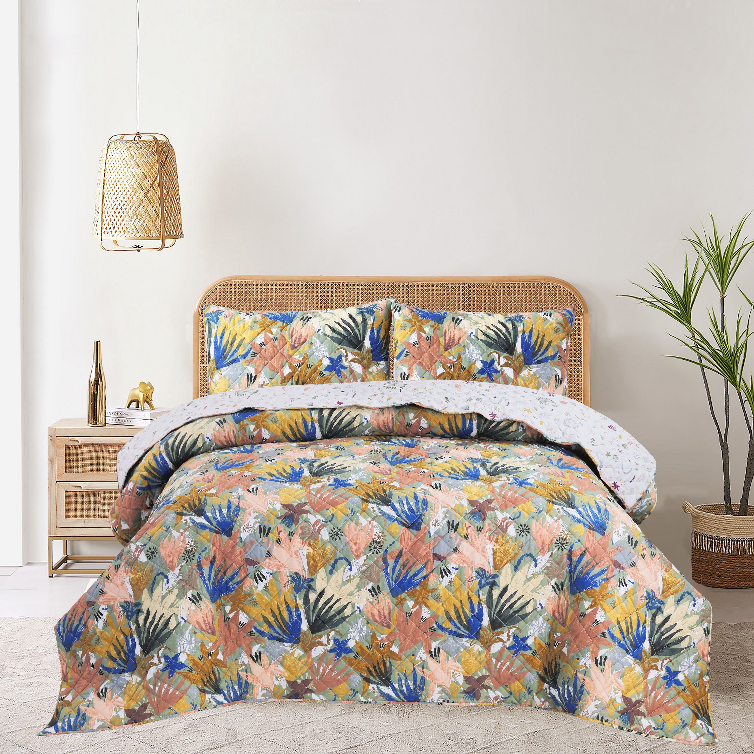 COCKTAIL - Bedspread Set | Quilted Bedspread Set | Home Linen – Tulips