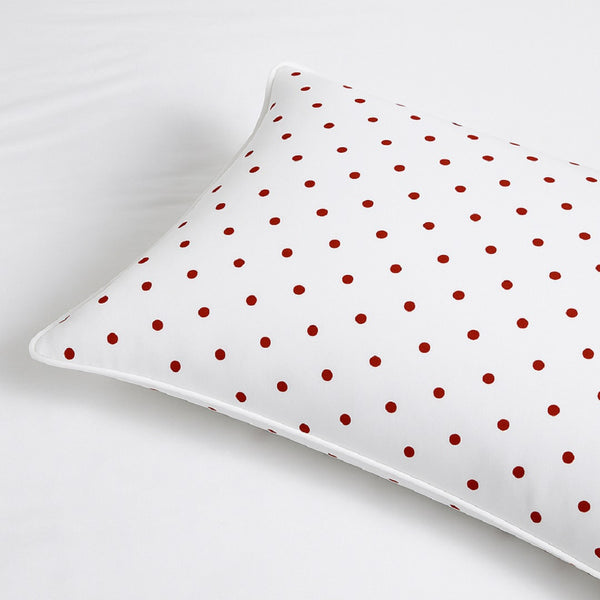 Red Polka - Bedsheet