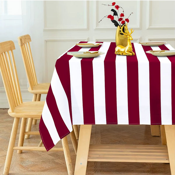 Red Cabana - Table Cloth