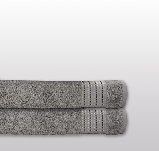 PASTEL GREY - BATH TOWEL