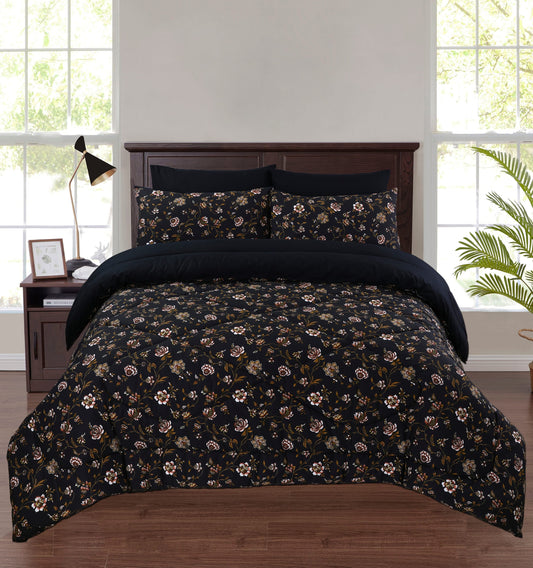 FLORENCE BLACK - Quilt Cover