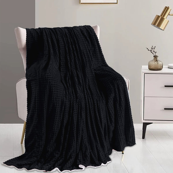 Sherpa Blanket - Black