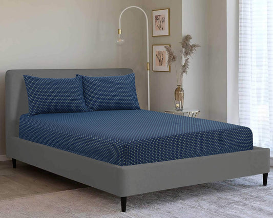 CHARLOTTE BLUE - Fitted Sheet