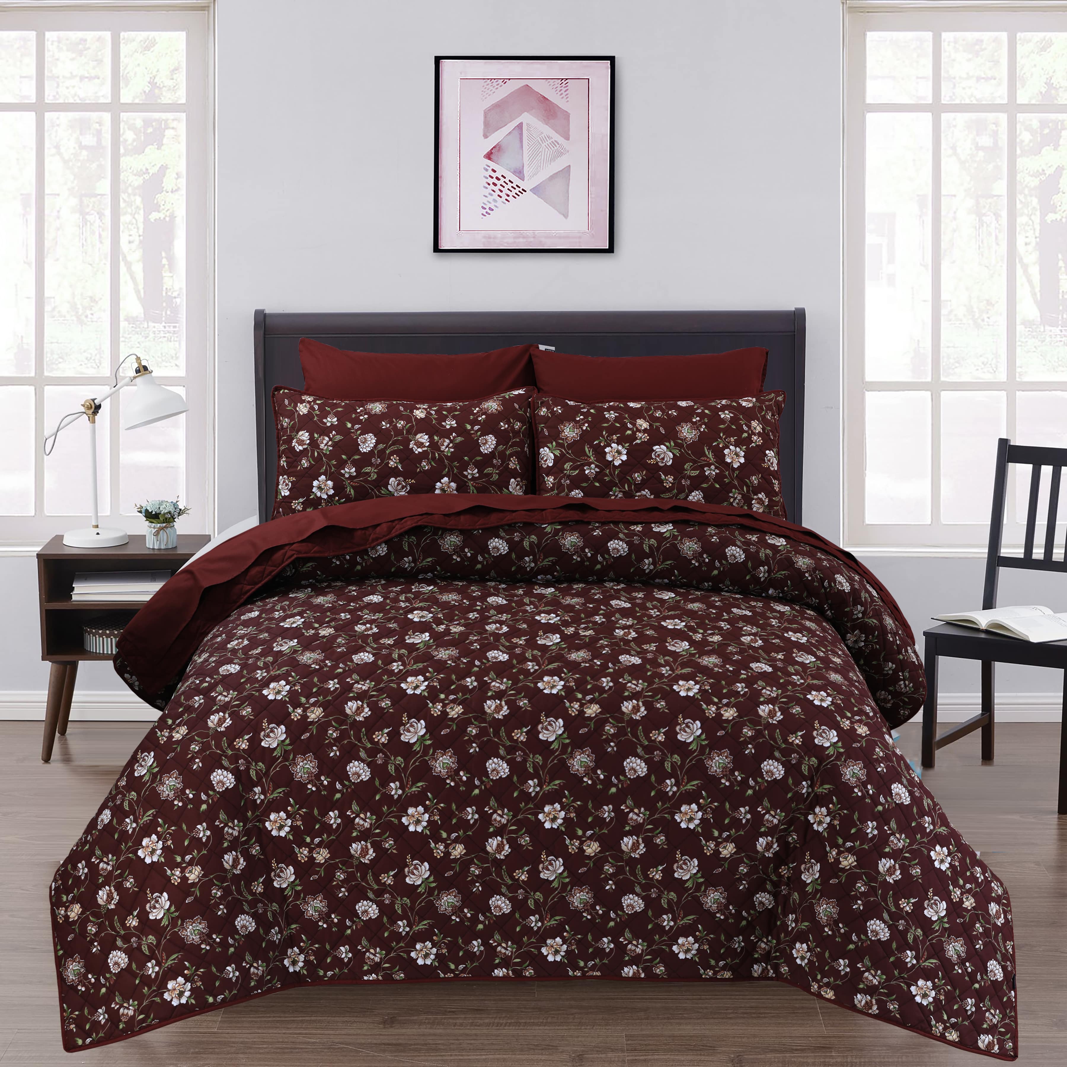 FLORENCE RUM - Bedspread Set | Quilted Bedspread Set | Home Linen – Tulips