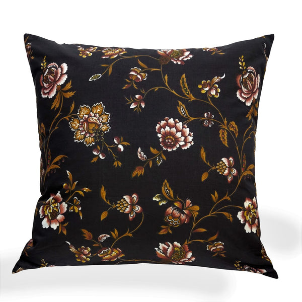 FLORENCE BLACK CUSHION COVER