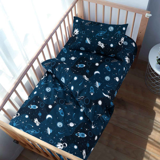 Spaceship- Cot Comforter Set