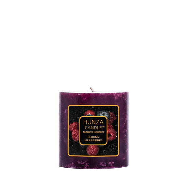 Bloomy Mulberries - Pillar Candle