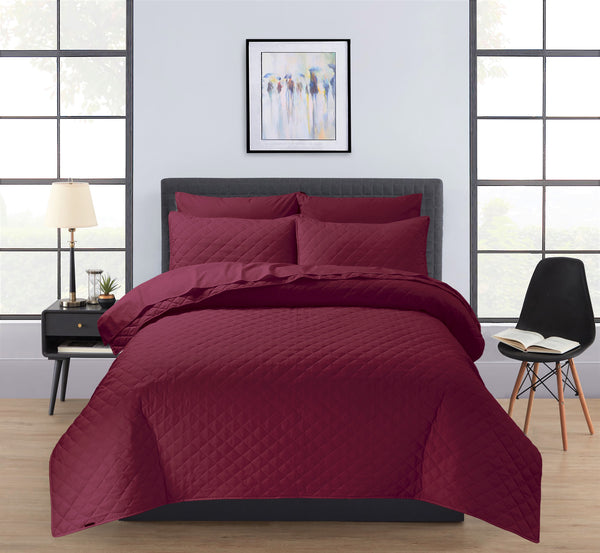 Buy Top Quality Plum Bedspread Sets Online | Tulips